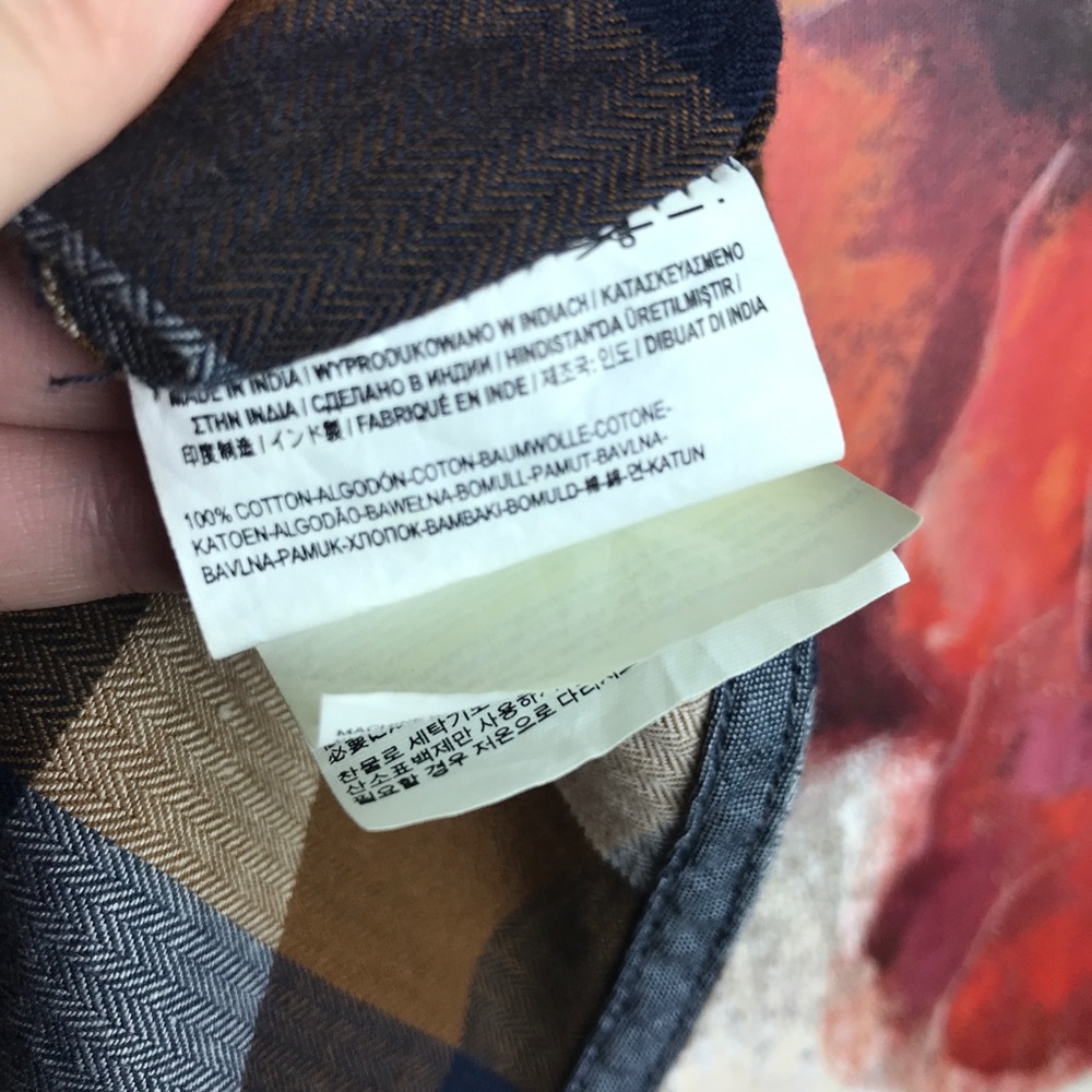🛑 SOLD 🛑 VANS I Men’s Flannel Button Down Med - Picture 6 of 8